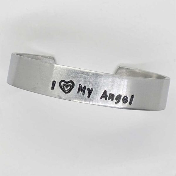"I love My Angel" Cuff Bracelet